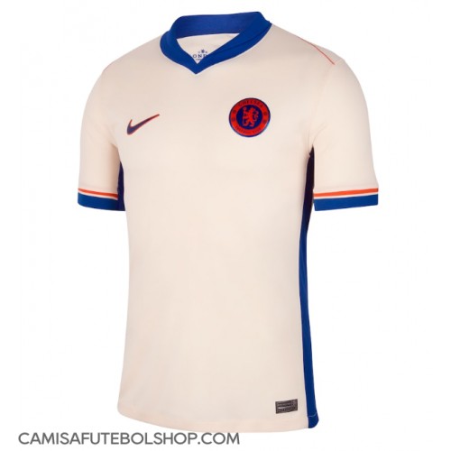 Camisa de time de futebol Chelsea Replicas 2º Equipamento 2024-25 Manga Curta